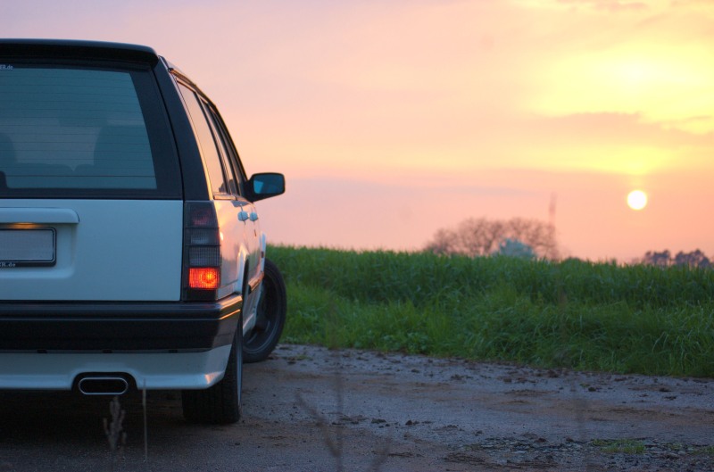 Volvo 740 endlich mit Hausser V7.2 Heckschrze